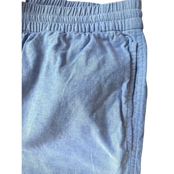 J.Crew 7'' Lounge Short in Broken-in Oxford Cloth in Raincoat Blue Size Medium - Picture 4 of 8